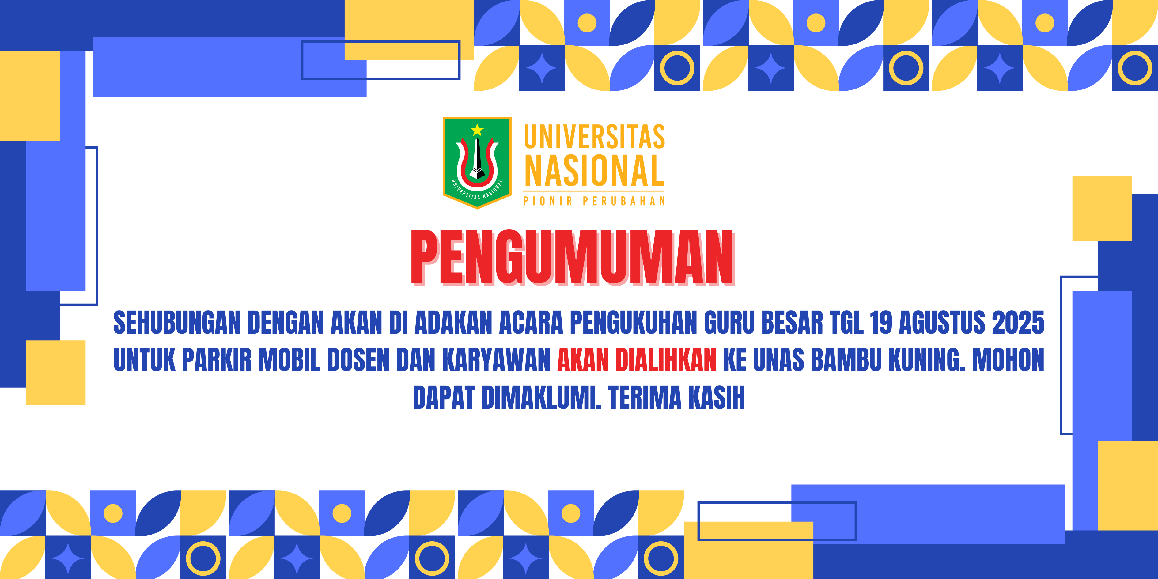 Biru Dan Putih Modern Profesional Penerimaan Peserta Didik Baru Spanduk
